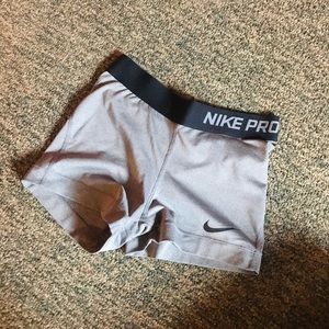 Nike pro spandex shorts XS